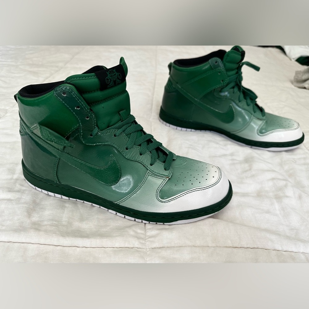 Nike Dunk High Supreme Spark Destroyers Green Mens size 11.5